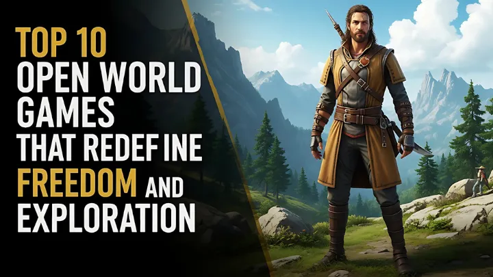 Top 10 Open World Games That Redefine Freedom and Exploration