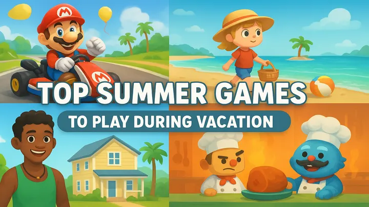 Top Summer Games to Play During Vacation
