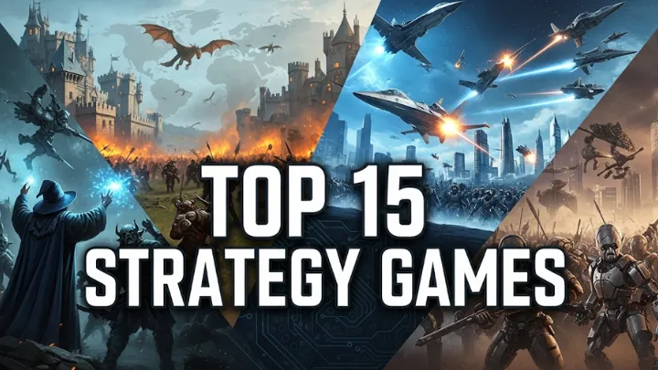 Top 15 Strategy Games to Test Your Mind and Tactical Thinking