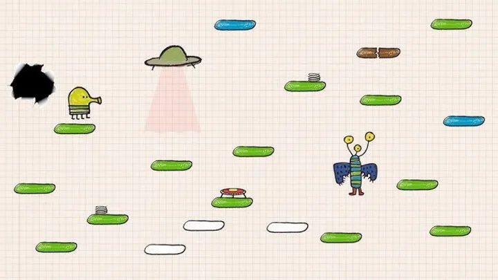 How to Climb Higher by Controlling Momentum and Decision Timing In Doodle Jump 4