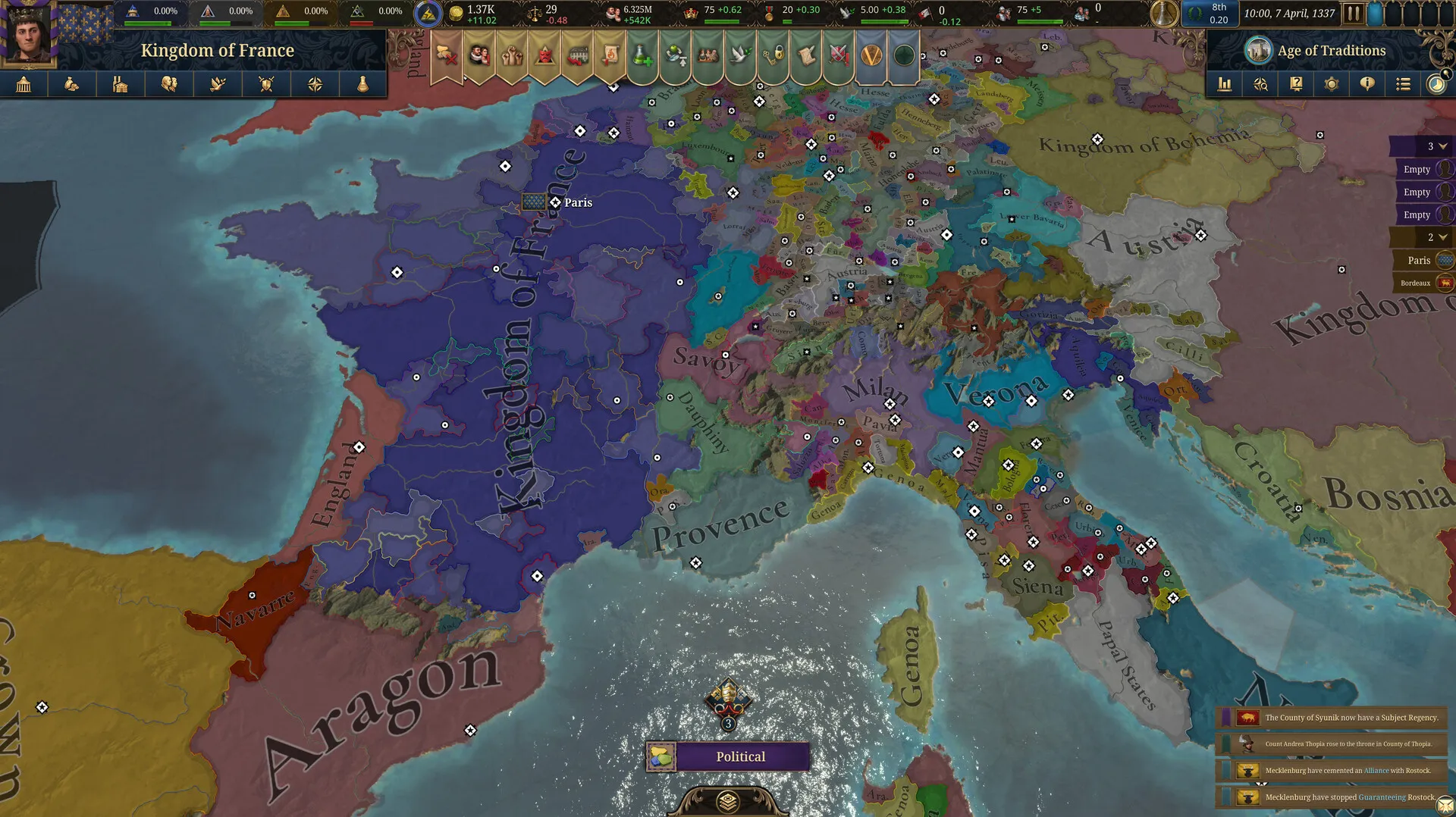 Europa Universalis V screenshot 10