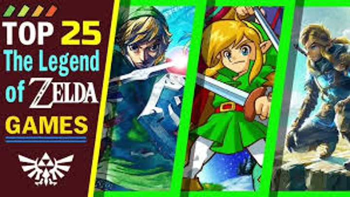 Top 25 Games in The Legend of Zelda Series