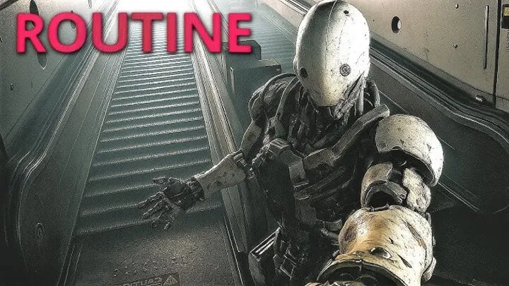 The Ghost in the Machine: Existential Decay and Retro-Futurist Dread in ROUTINE
